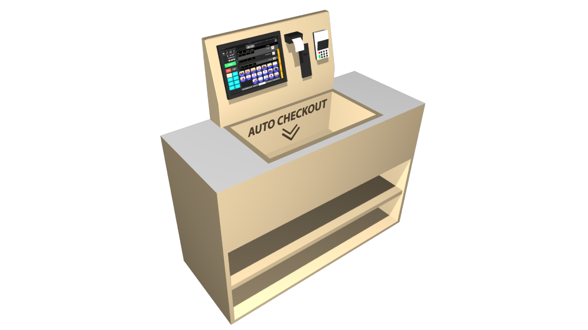 Unmanned Shop Cashier - iR-Furniture